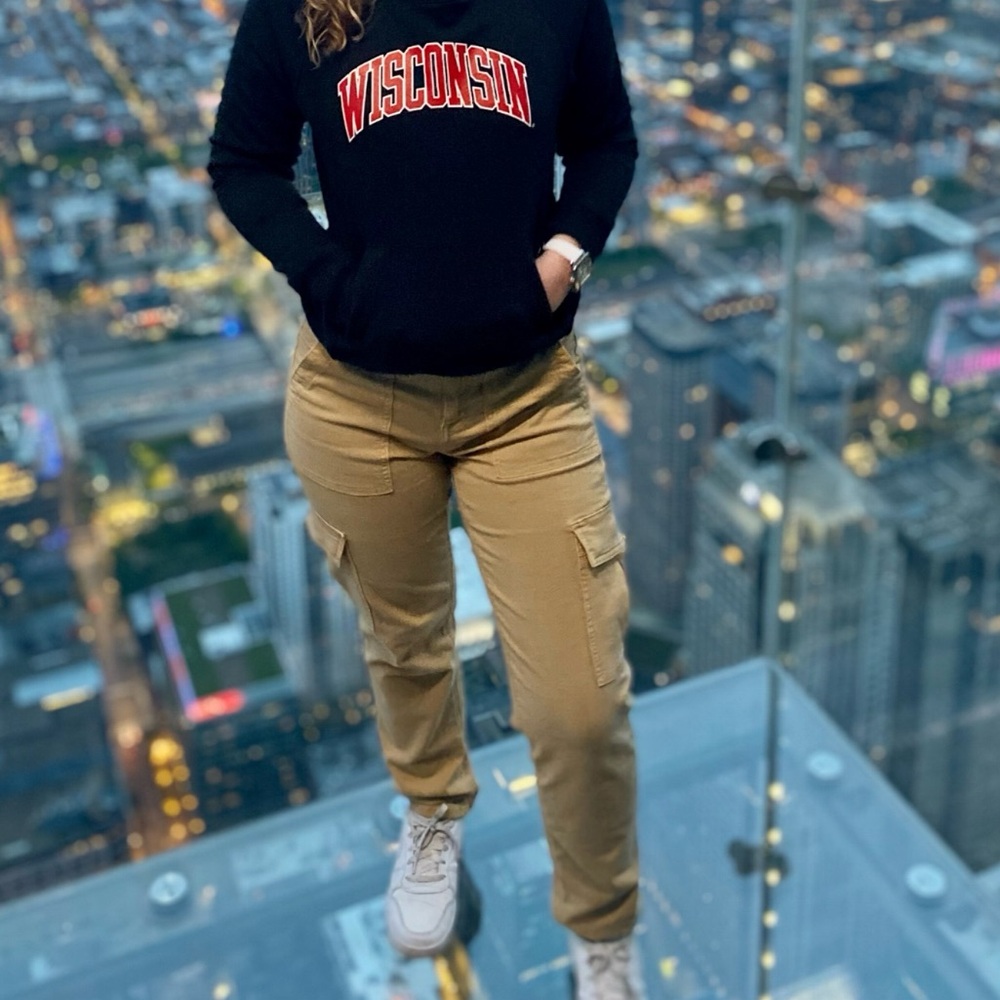 American Eagle Tan Cargo Pants